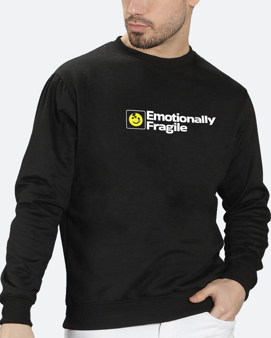 Emotional Human Men Sweatshirt