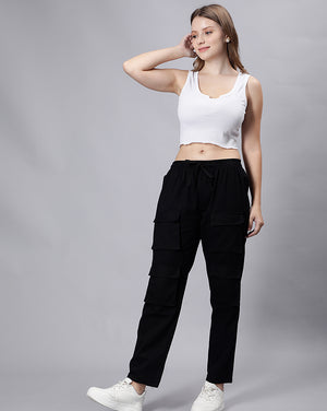 Front Pocket Women Cargo