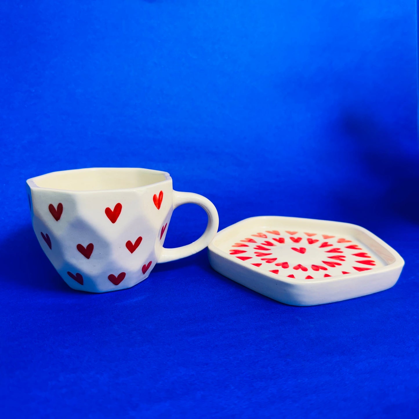 Love Brew Heart Cup & Saucer – Sip with Love! (PRE ORDER)