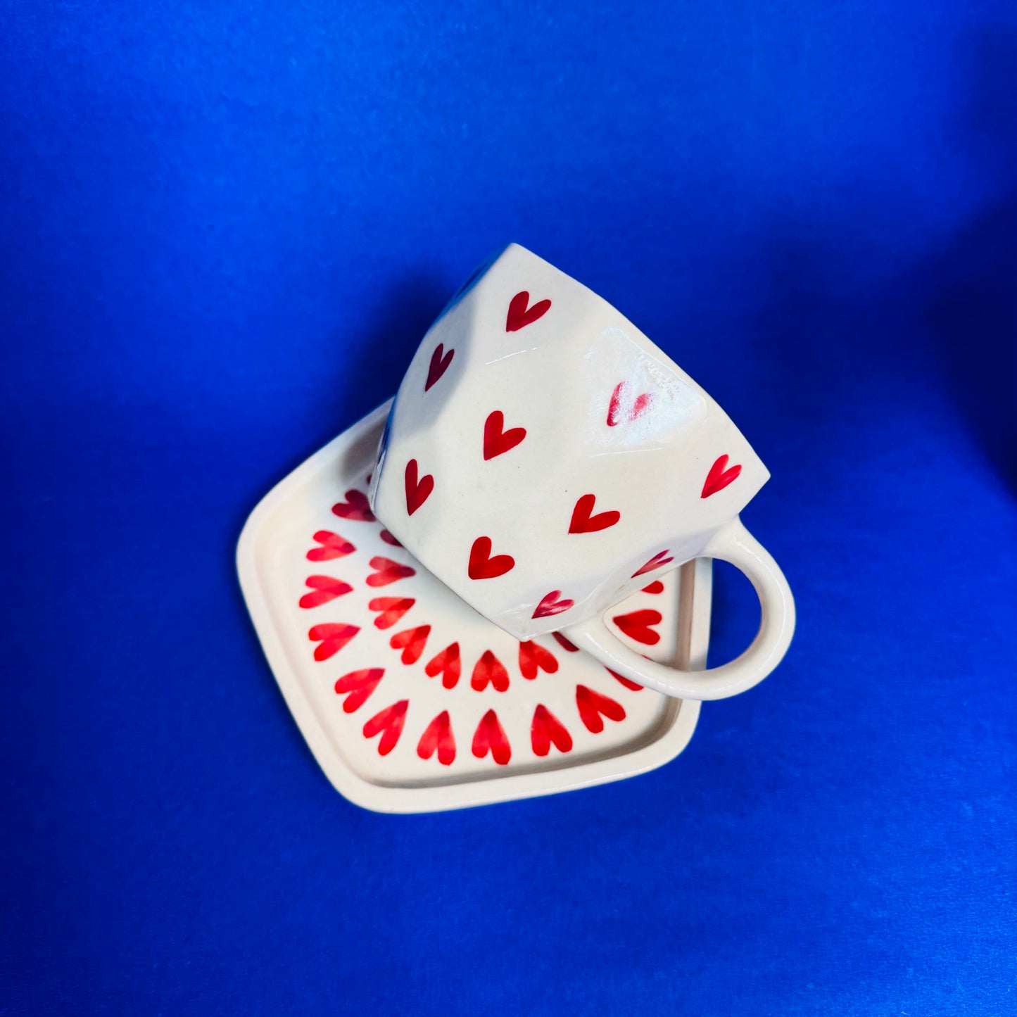 Love Brew Heart Cup & Saucer – Sip with Love! (PRE ORDER)