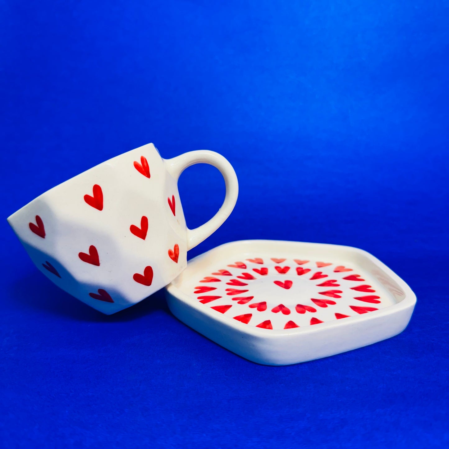 Love Brew Heart Cup & Saucer – Sip with Love! (PRE ORDER)