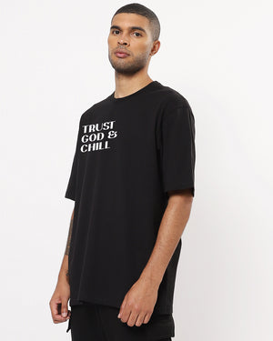 Trust God Oversized Men's Tshirt