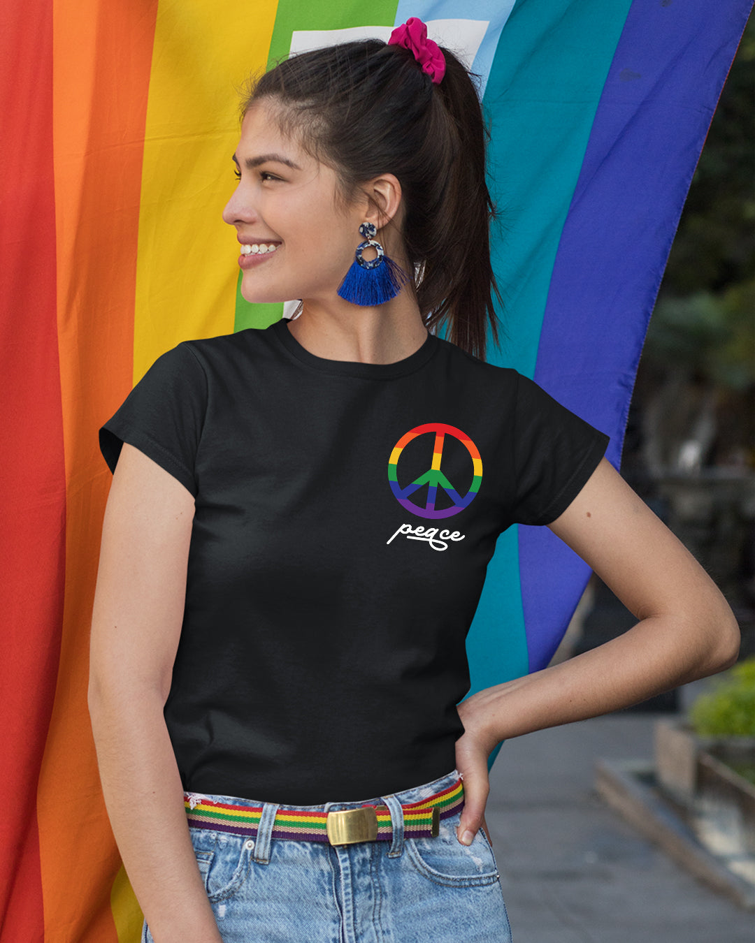 Peace Pride Women T-shirt