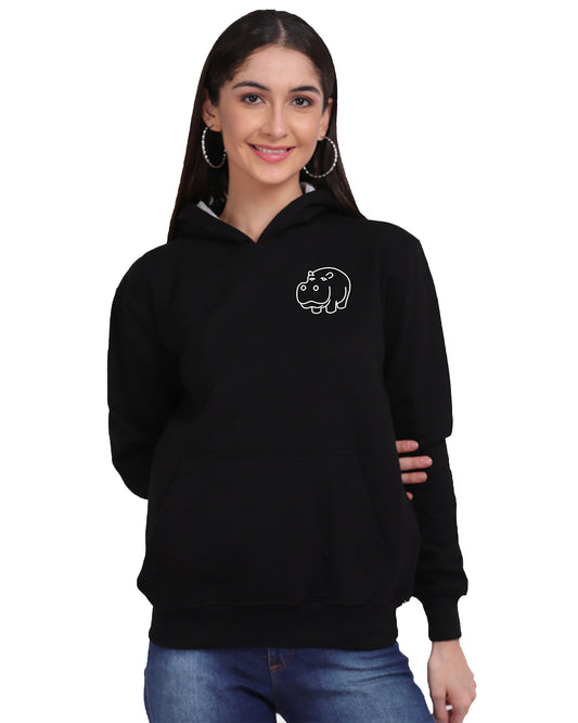 Hippo Women Hoodie