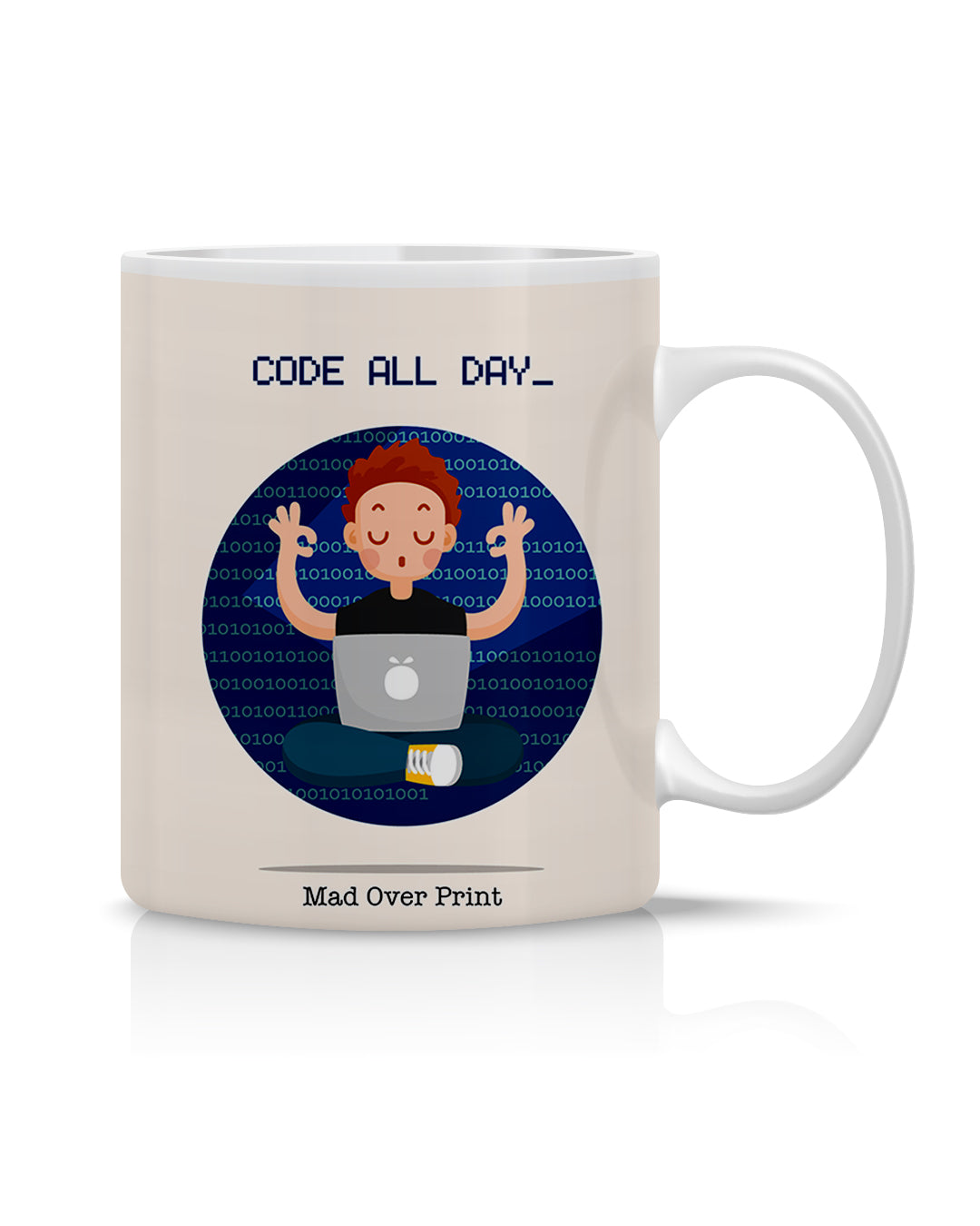 Code All Day Mug