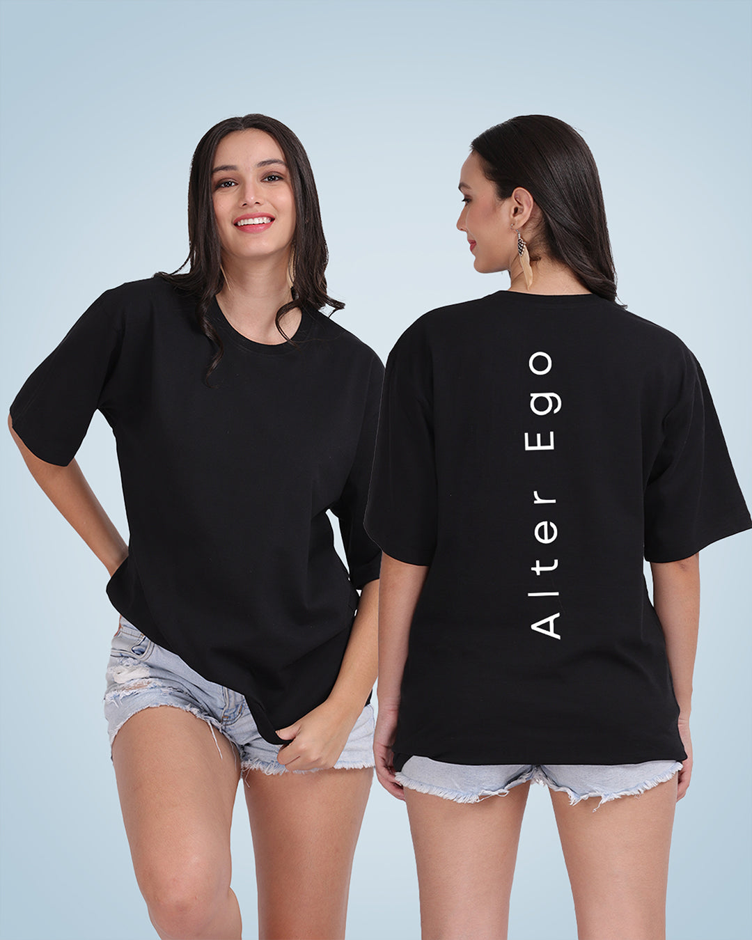 Alter Ego Oversized Women Tshirt