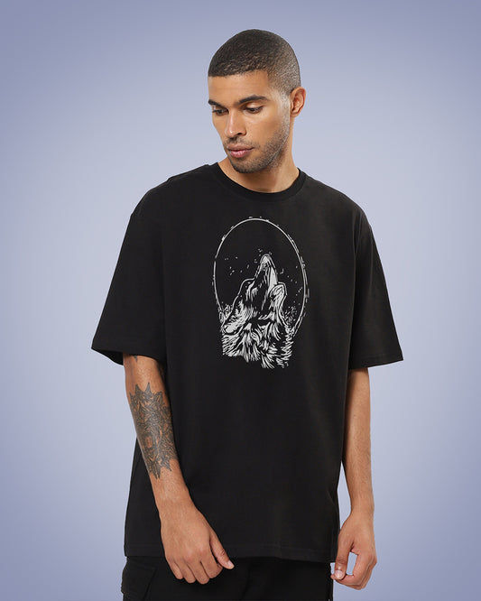 Wolf Oversized Men's Tshirt