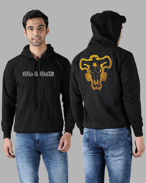 Anime Black Bulls Men's Hoodie