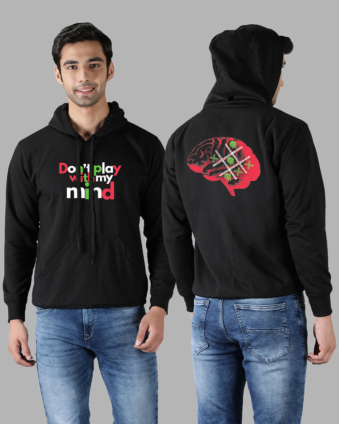 Don't Play With Mind Streetwear Men's Hoodie