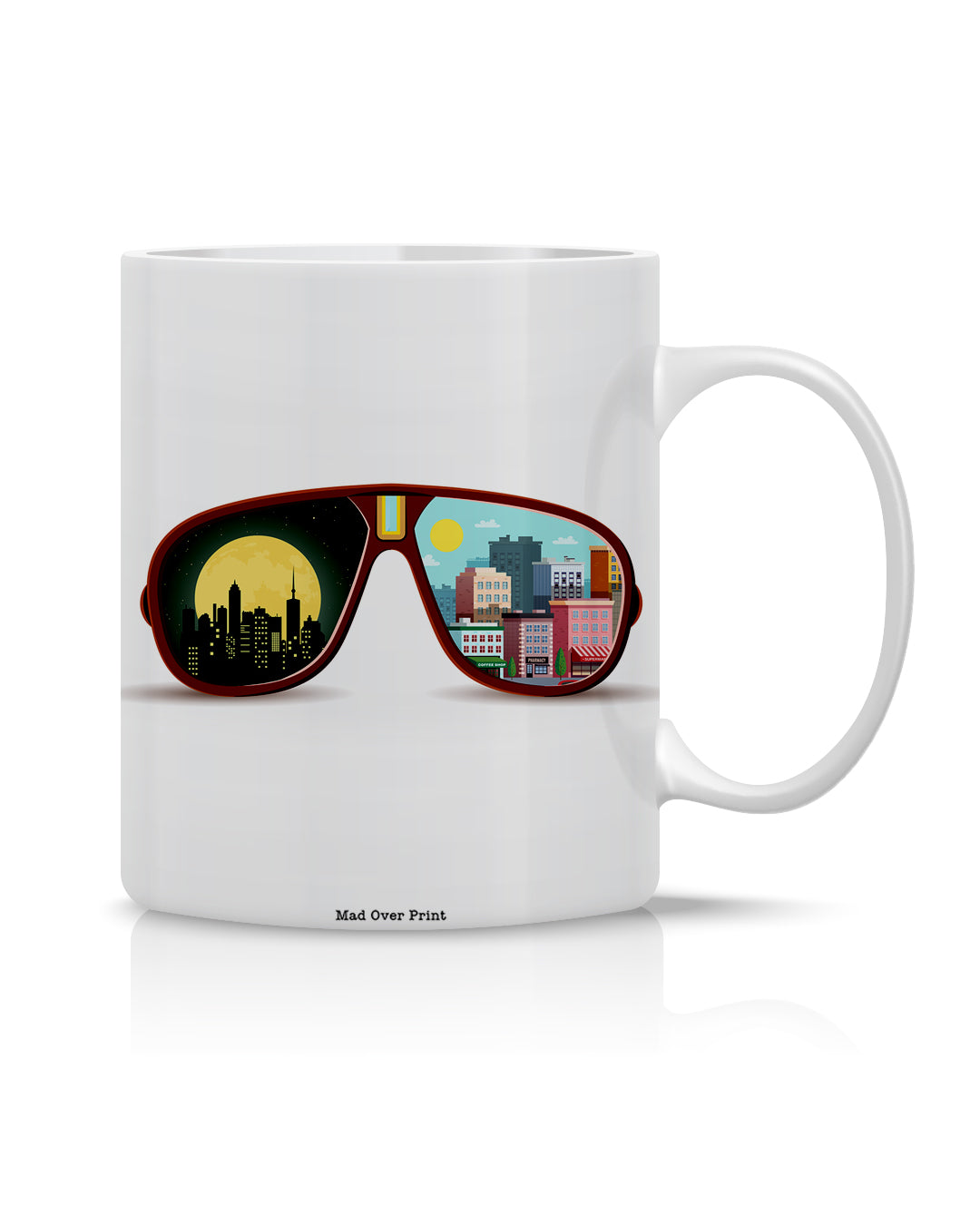 sunglasses-skyline Mug