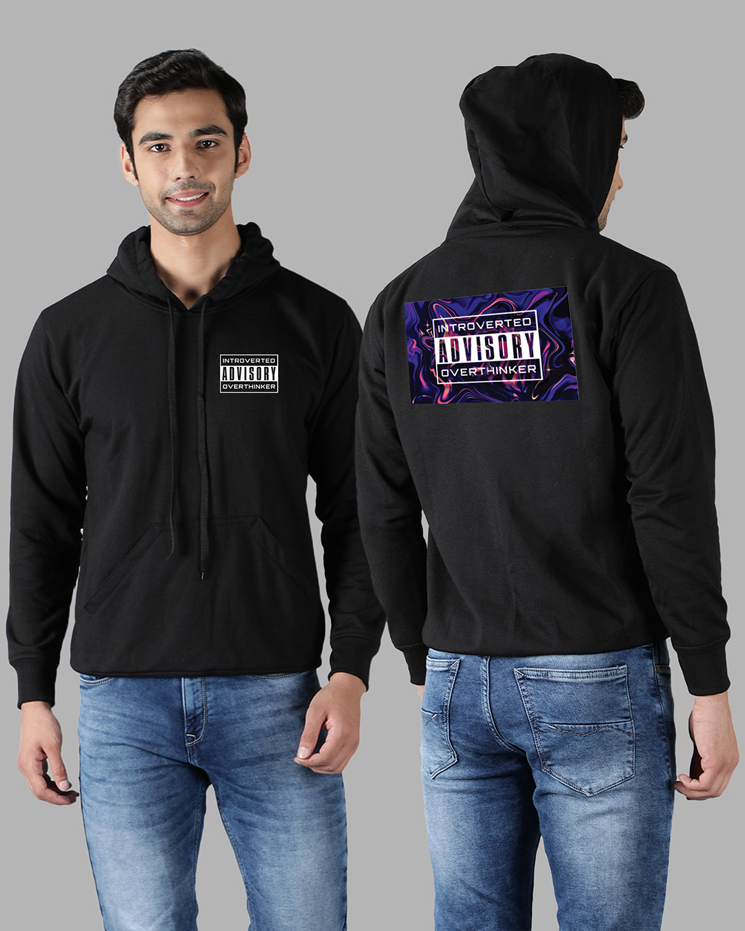 Introvert Advisiory Men's Hoodie