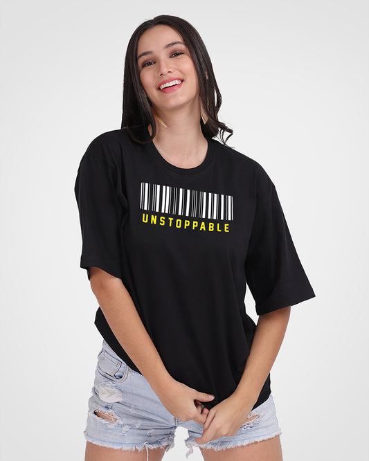 Unstoppable Oversized Women Tshirt