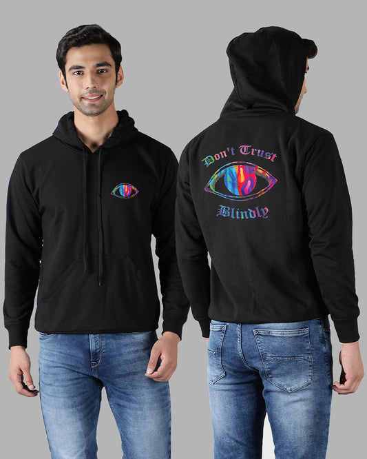 Don't Trust Blindly Streetwear Men's Hoodie