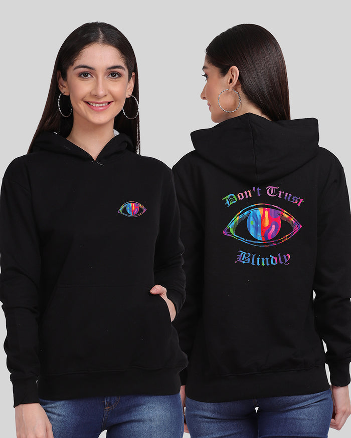 Don't Trust Blindly Streetwear Women Hoodie