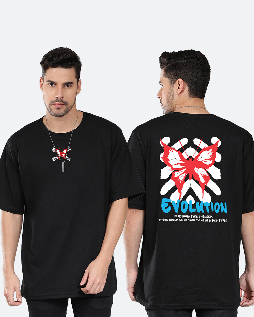 Evolution Oversized Men's Tshirt