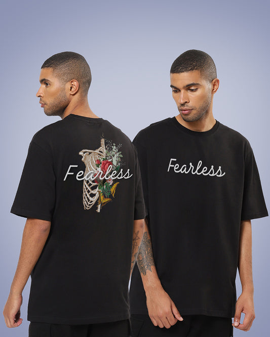 Fearless Flower Oversized Men's Tshirt