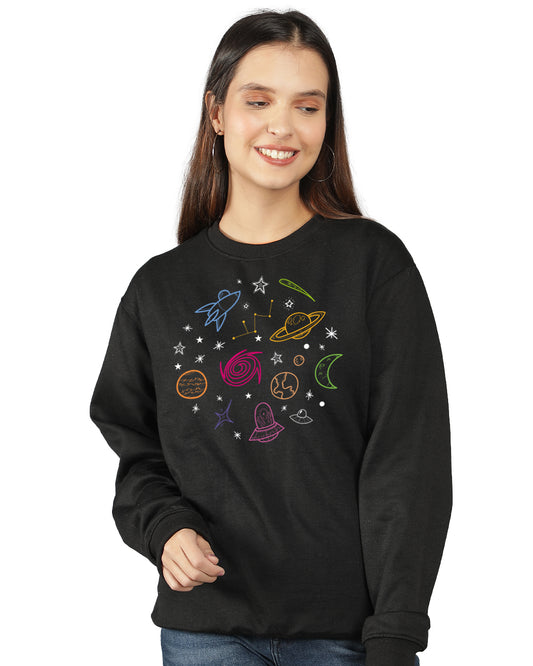Galaxy Women Sweatshirt