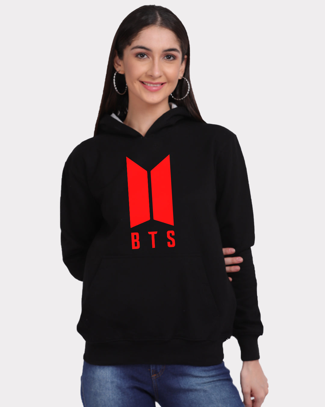 BTS Logo Women Hoodie