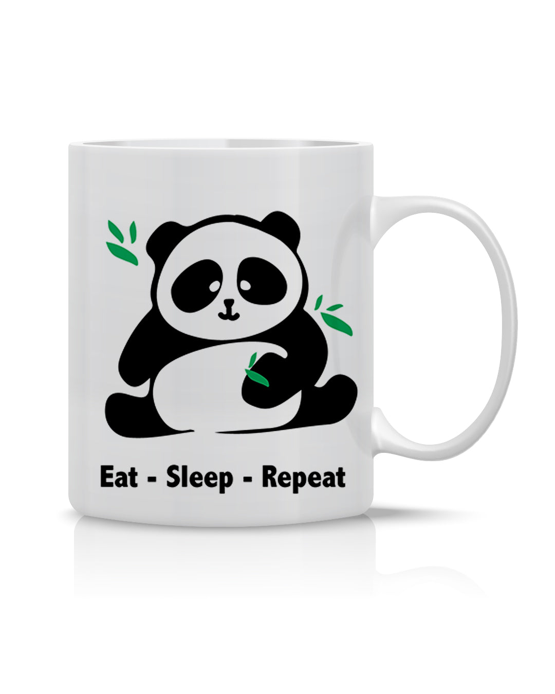 Eat Sleep Repeat, Panda Mug