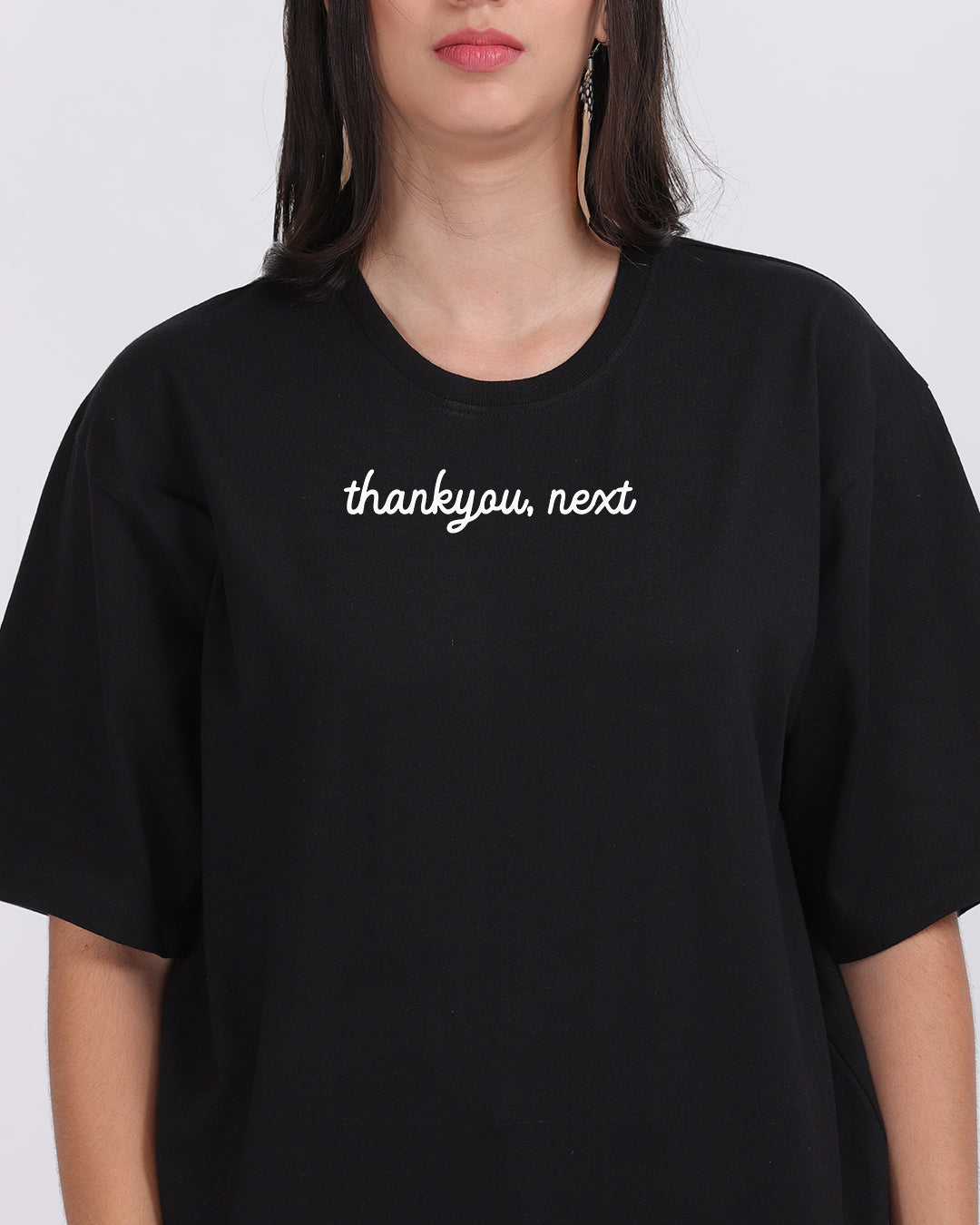 Thankyou Next Oversized Women Tshirt