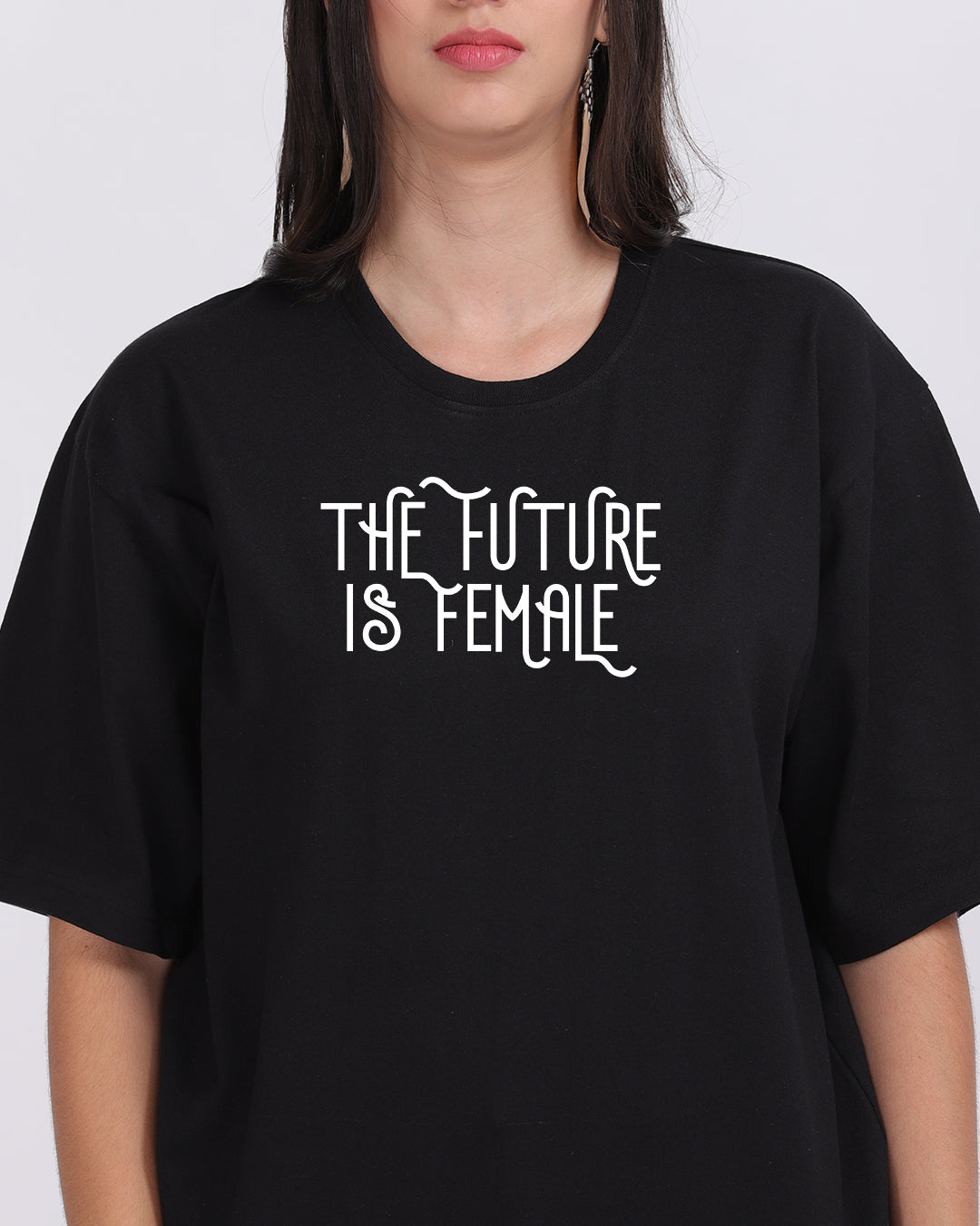 Future Female Oversized Women Tshirt