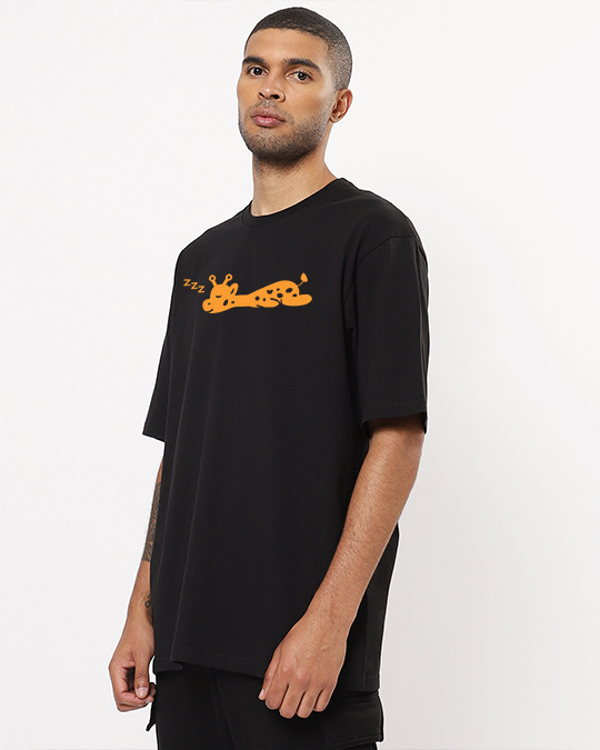 Giraffe Oversized Men's Tshirt