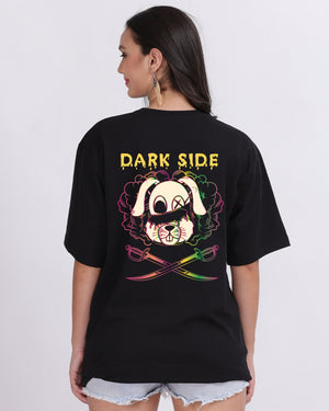 Dark Side Oversized Women Tshirt