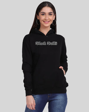 Anime Black Bulls Women Hoodie