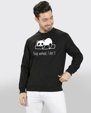 Things Workout, I don't Men Sweatshirt