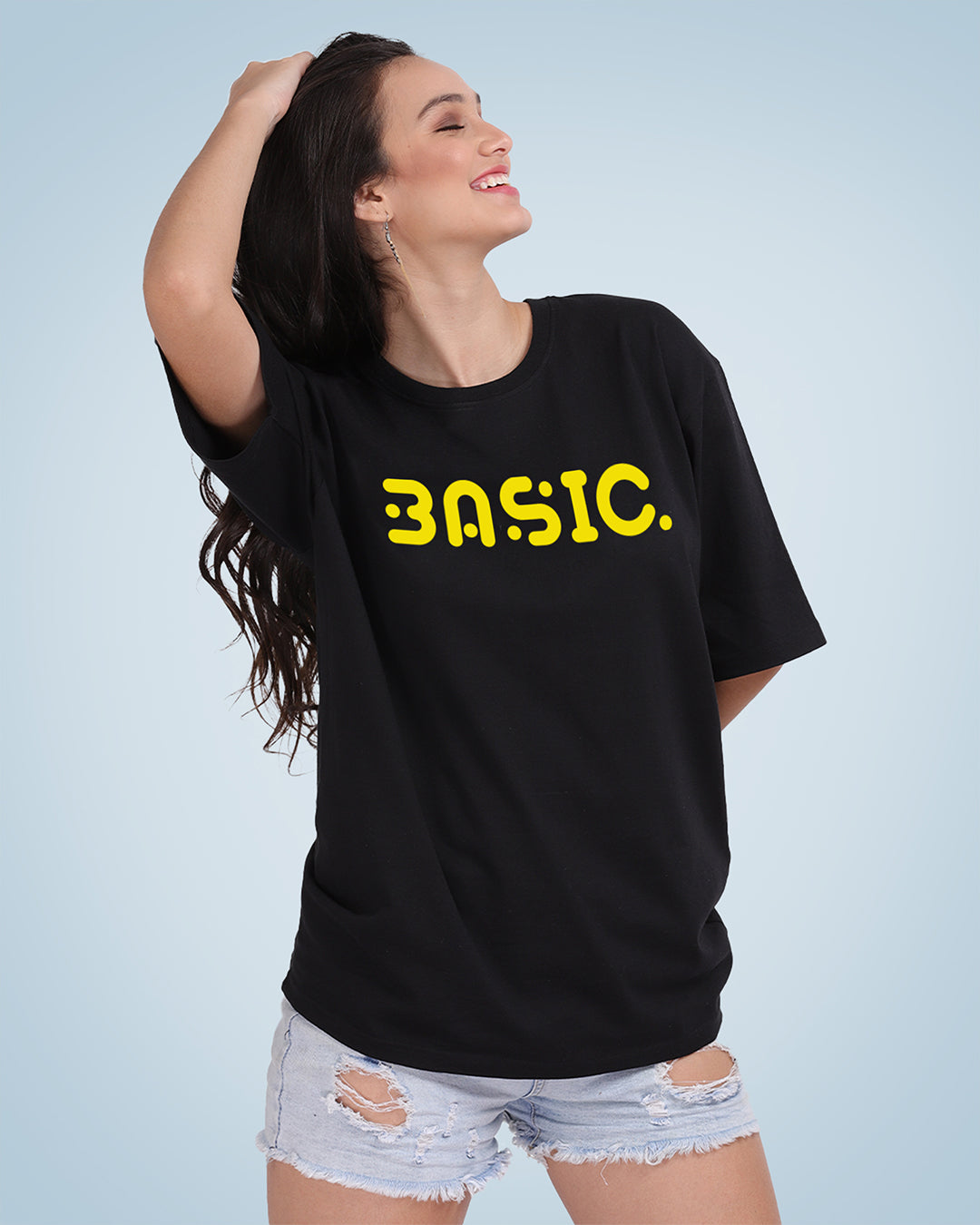 Basic Oversized Women Tshirt