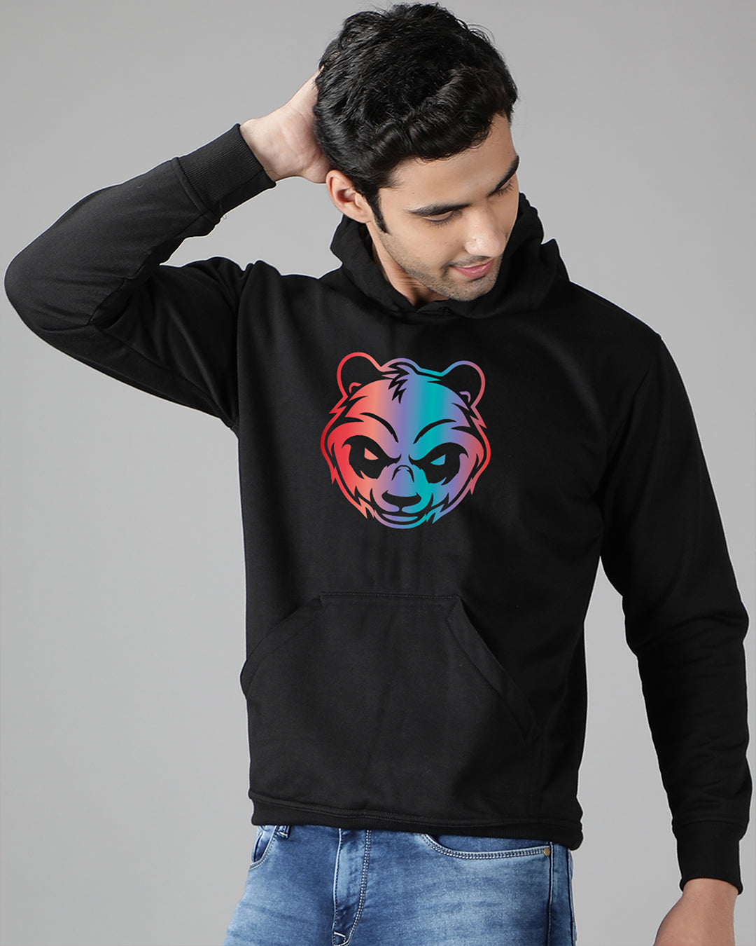 Panda cheap hoodie mens