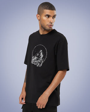 Wolf Oversized Men's Tshirt