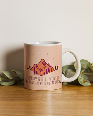 Happines-is-mountain Mug