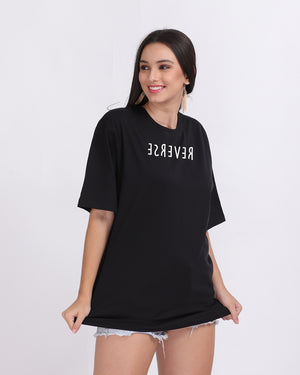 Reverse Oversized Women Tshirt