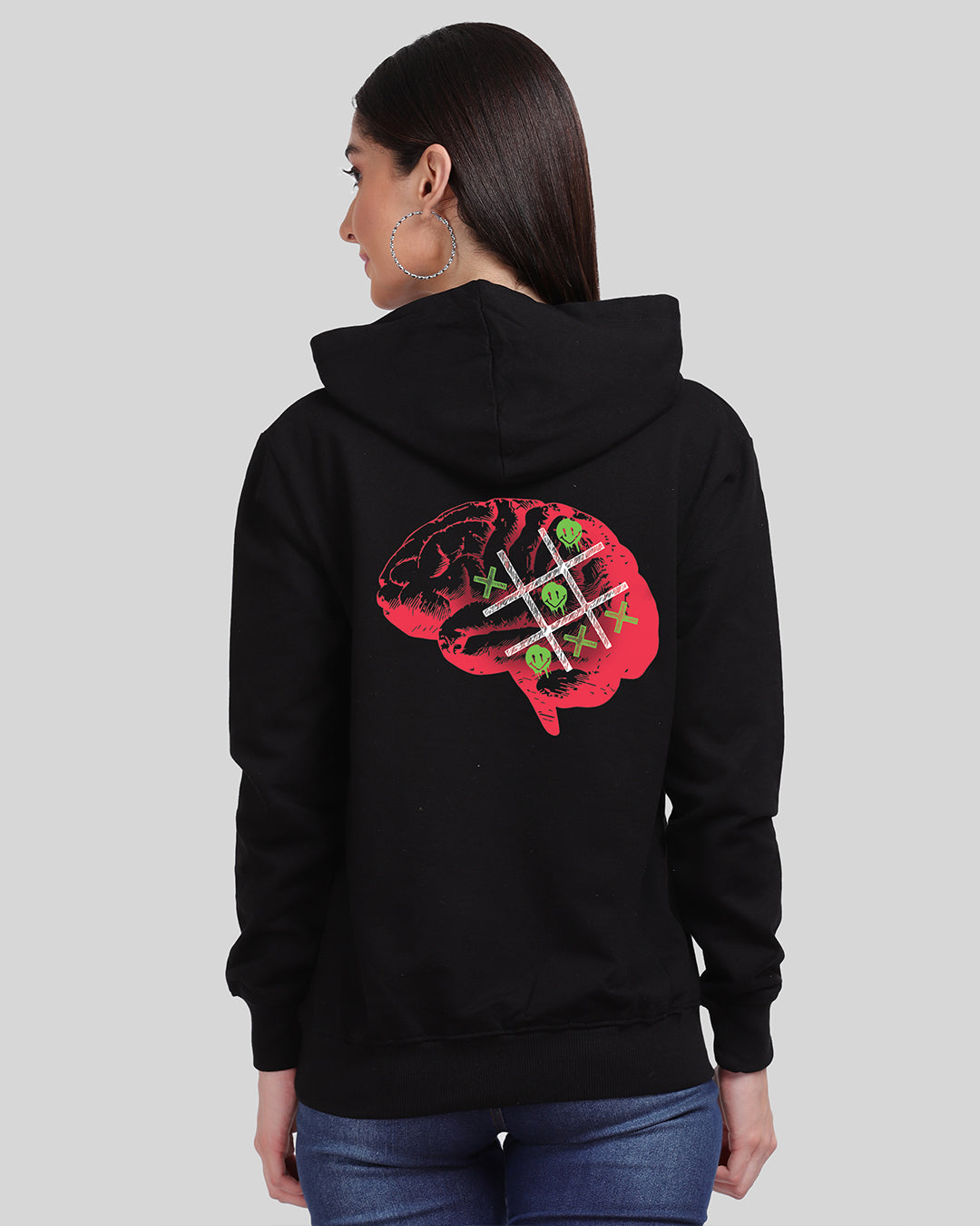 Don't Play With Mind Streetwear Women Hoodie
