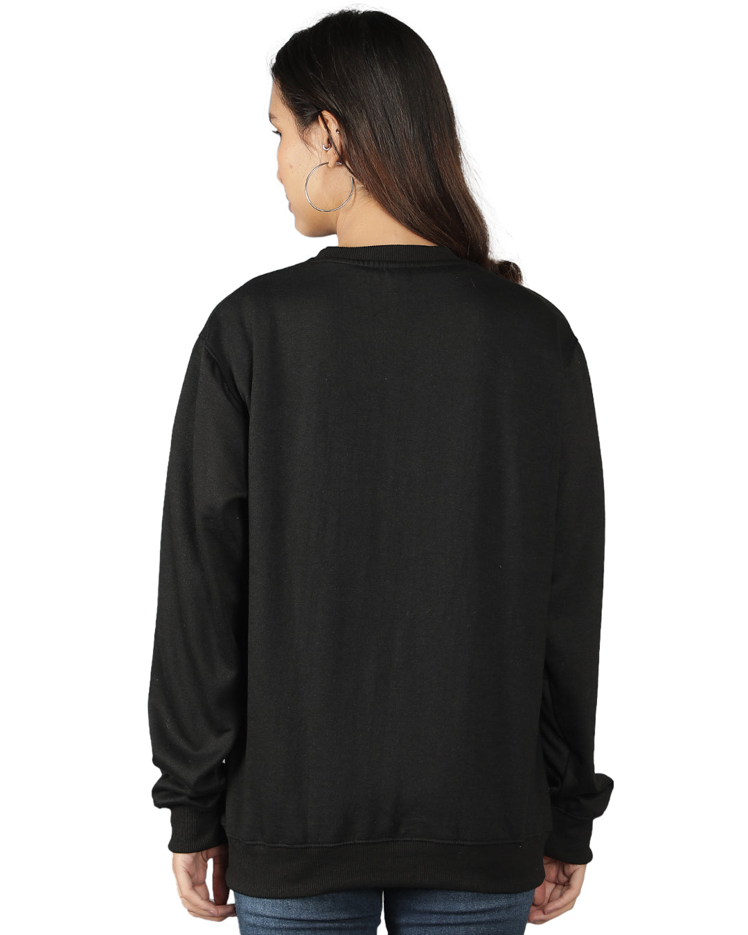 Pocket Abstract Women Sweatshirt