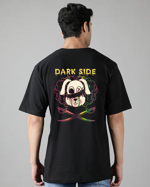 Dark Side Streetwear Oversized Men's Tshirt