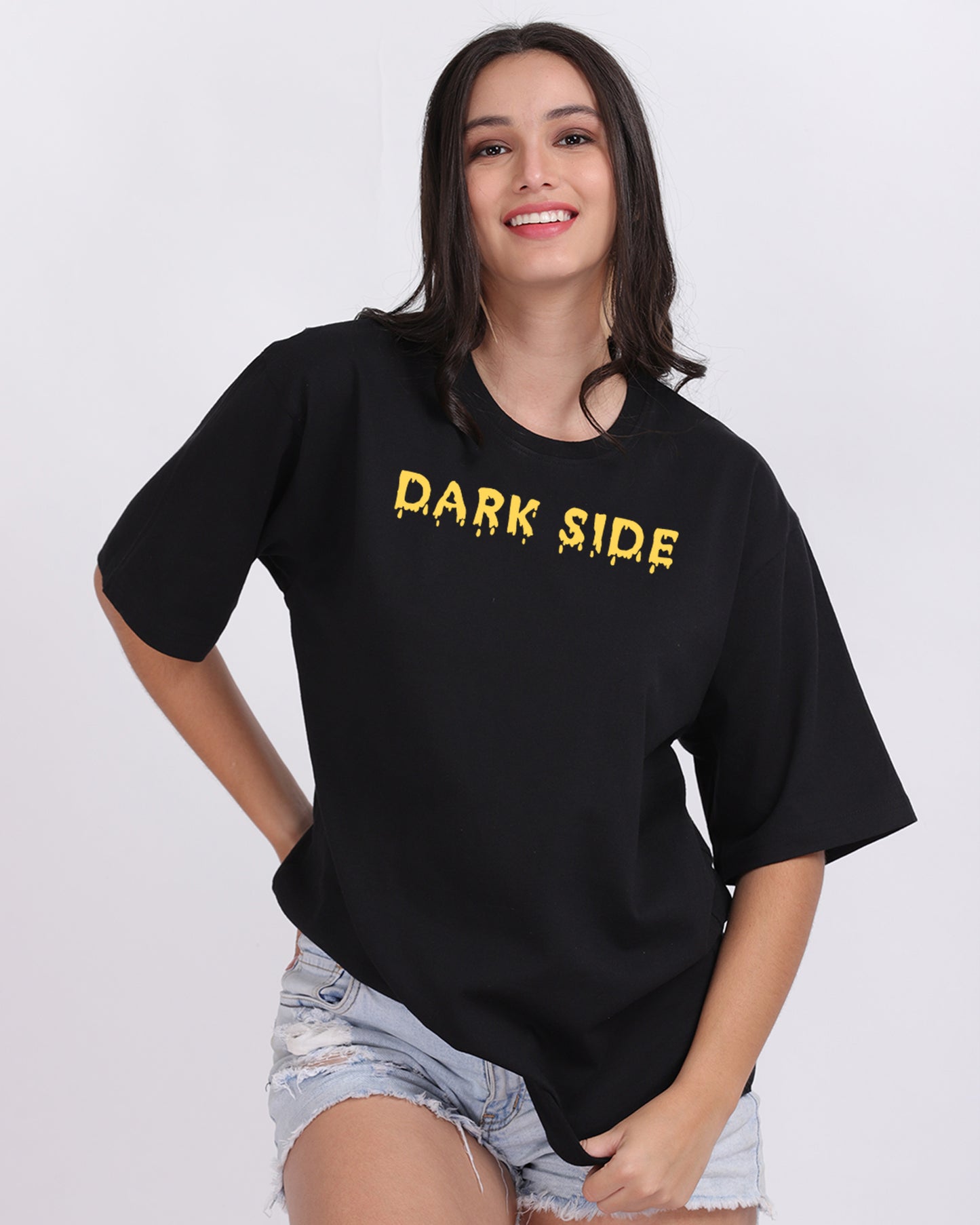 Dark Side Oversized Women Tshirt