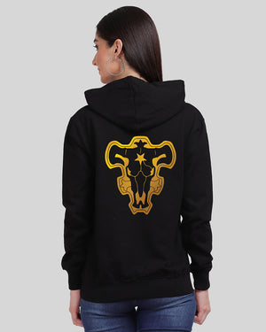 Anime Black Bulls Women Hoodie