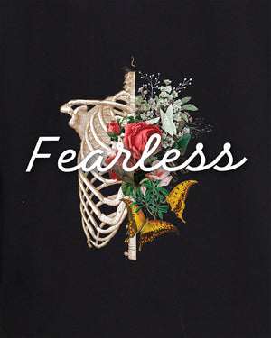 Fearless Flower Oversized Women Tshirt