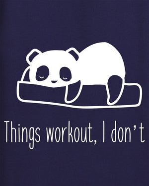 Things Workout, I don't Women Hoodie