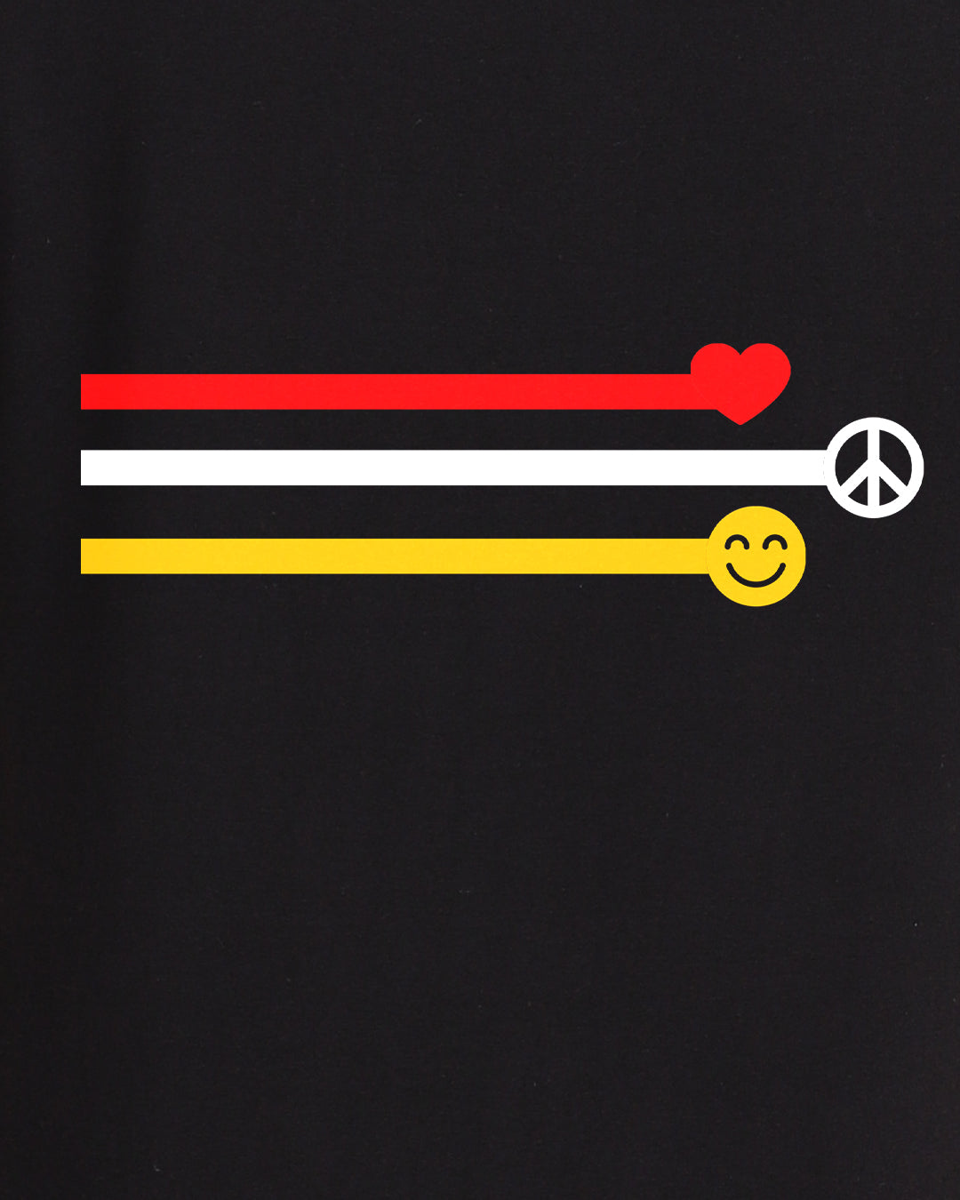 Love Peace Happiness T-shirt (women)