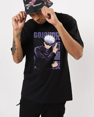 Gojo Oversized Men's Anime Tshirt