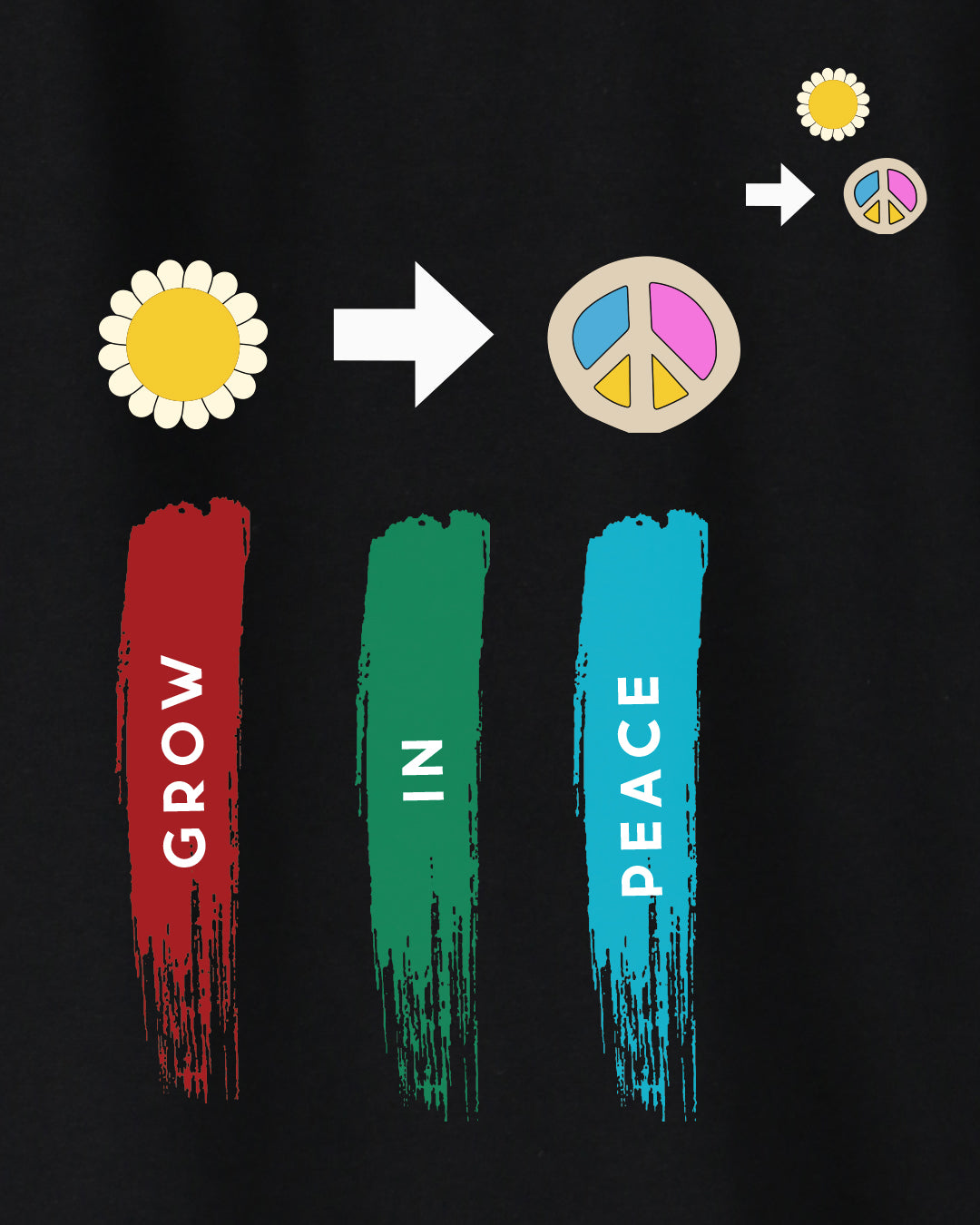 Grow In Peace T-shirt (Men)