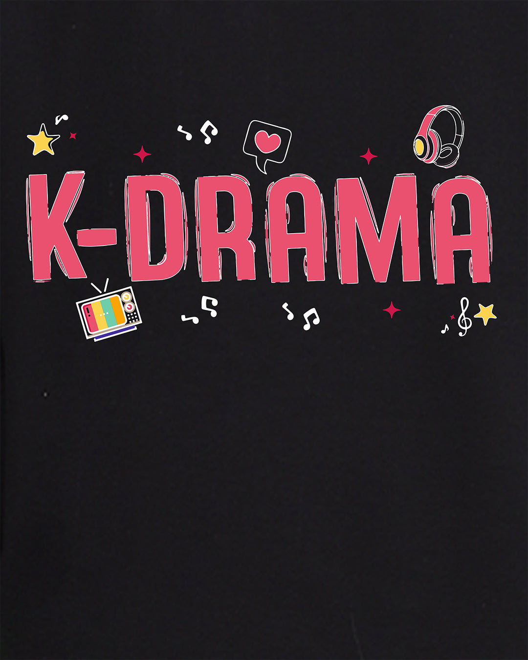 K-Drama Oversized Women Tshirt