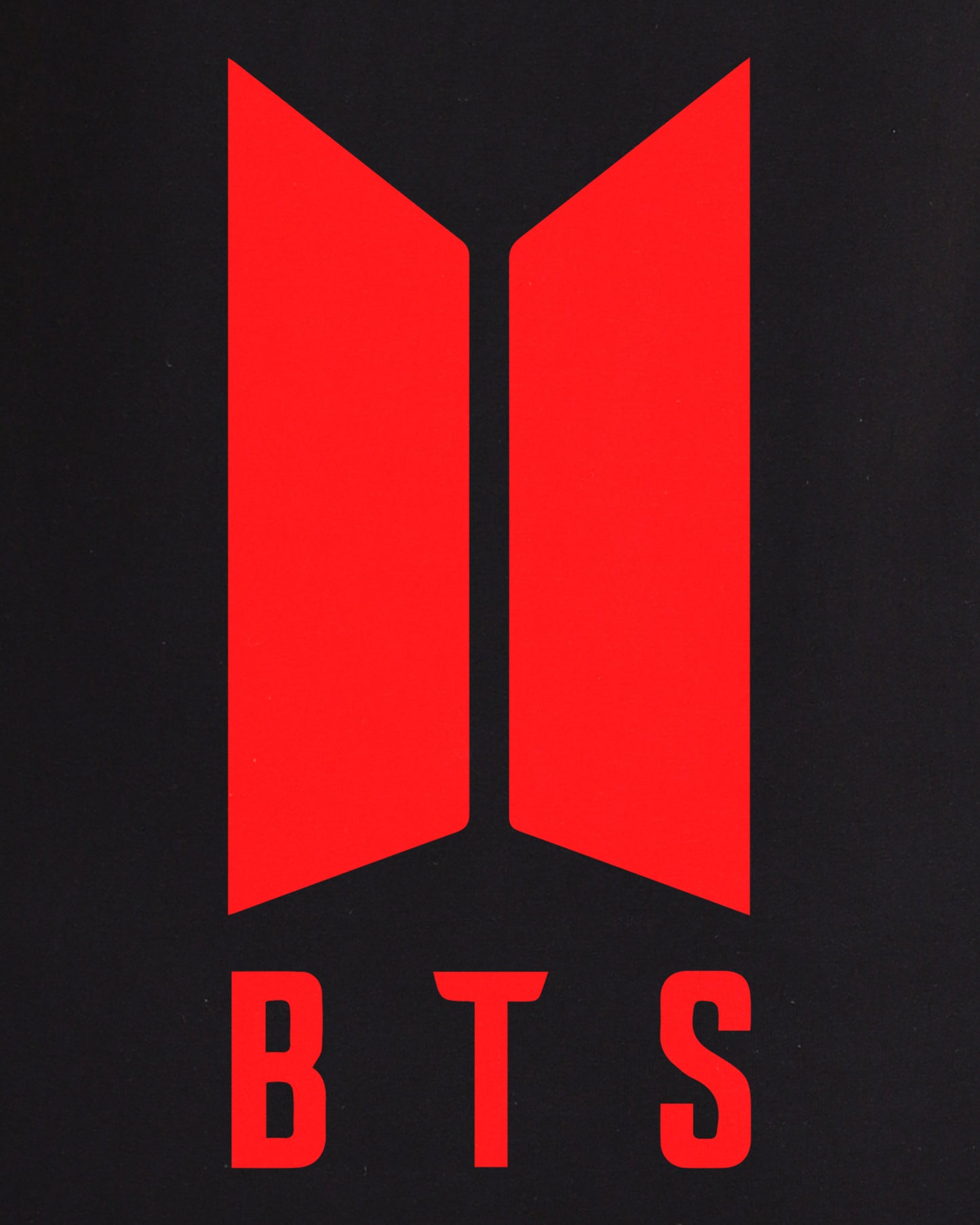 BTS Logo Oversized Women Tshirt