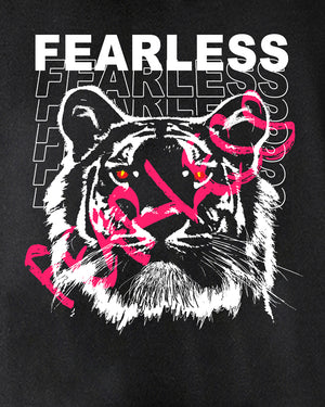 Tiger Fearless Streetwear Men's Hoodie