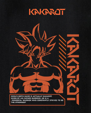 Kakarot Oversized Anime Men's Tshirt